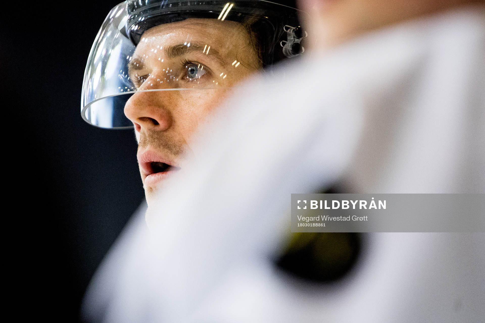Kristian Forsberg of Stavanger Oilers