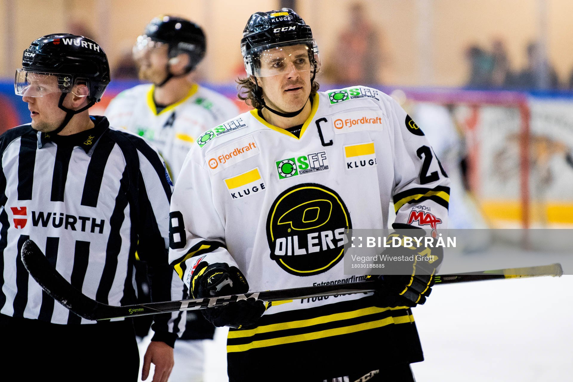 Kristian Forsberg of Stavanger Oilers