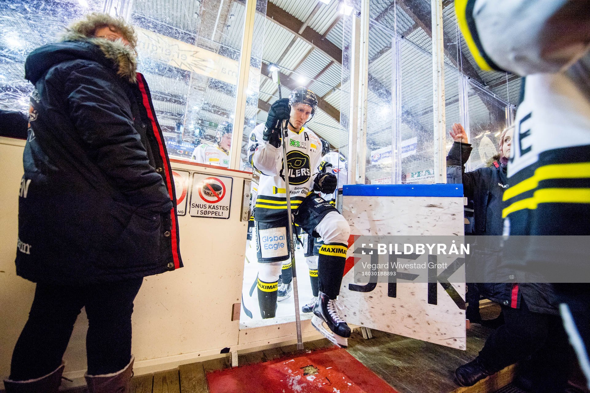 Dennis Sveum of Stavanger Oilers