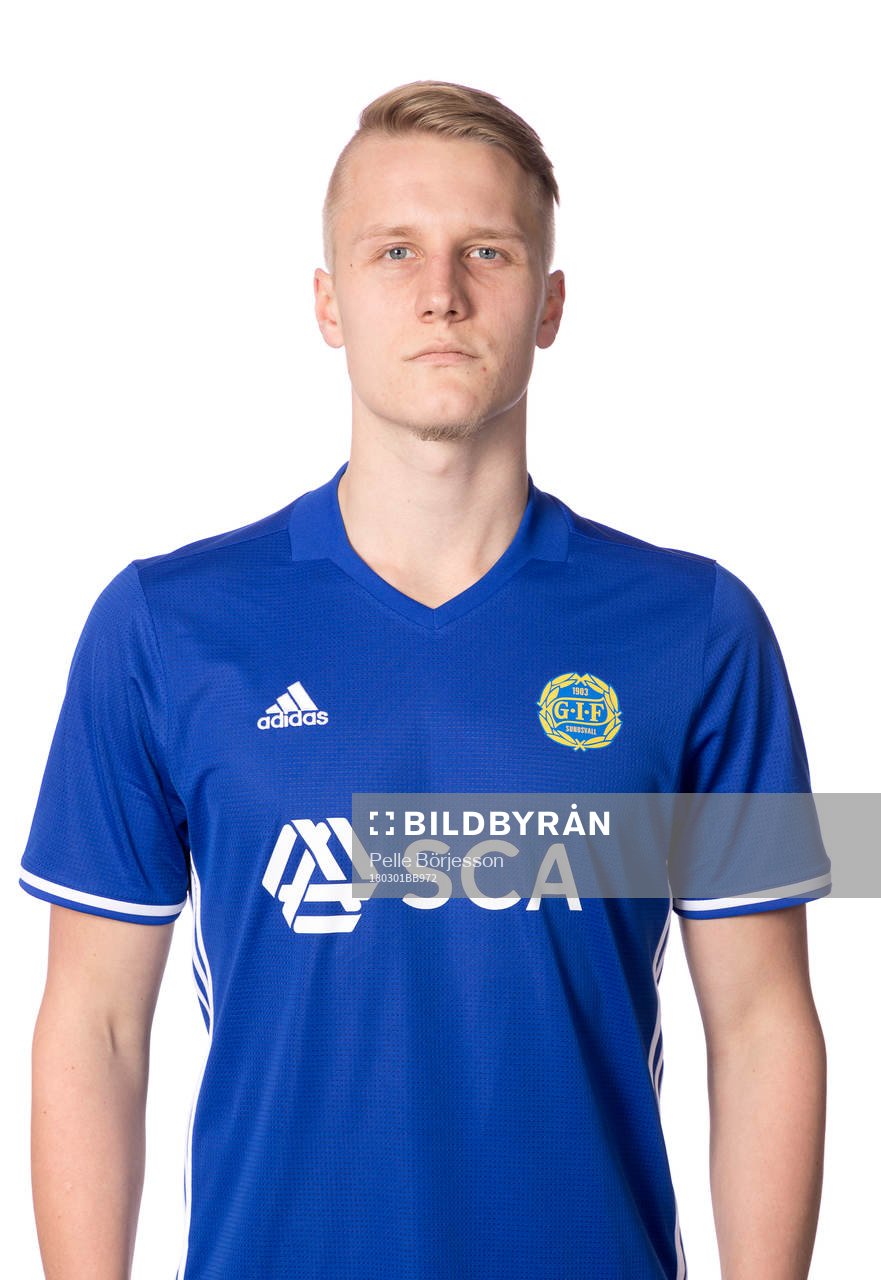 Sundsvalls Juho Pirttijoki poserar för ett porträtt den 1 mars 2018 i Sundsvall.