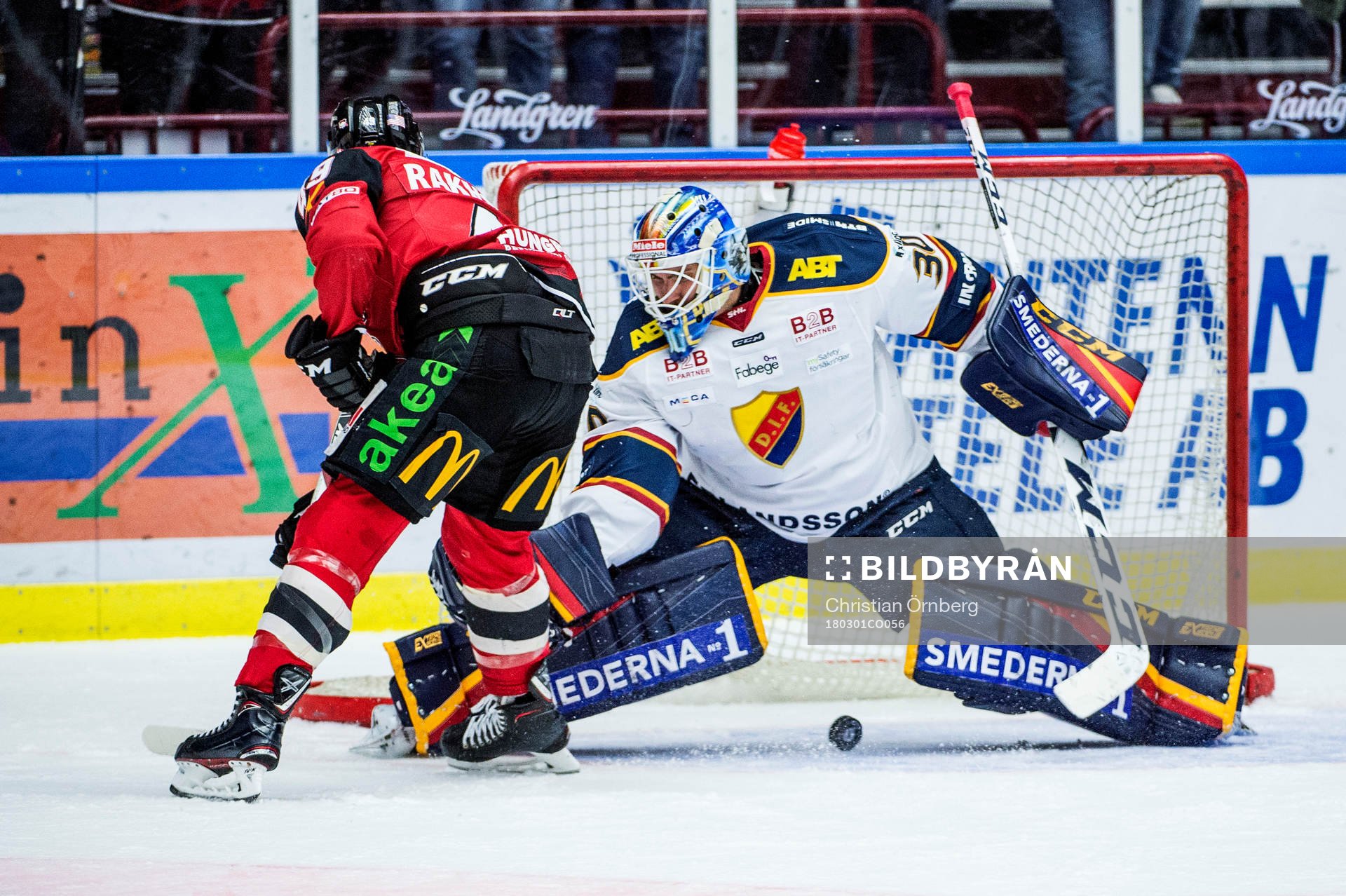 Malmö Redhawks Rhett Rakhshani missar avgörande straffen