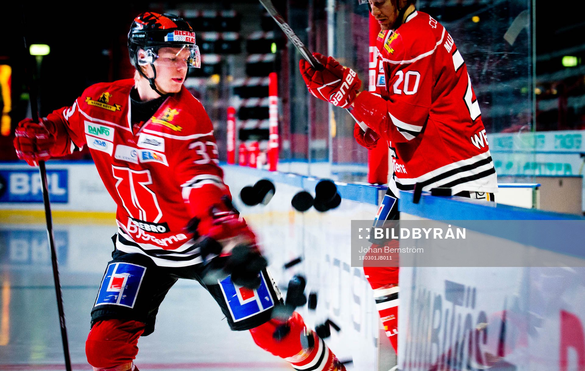 Örebros Christopher Mastomäki välter ner matchpuckarna