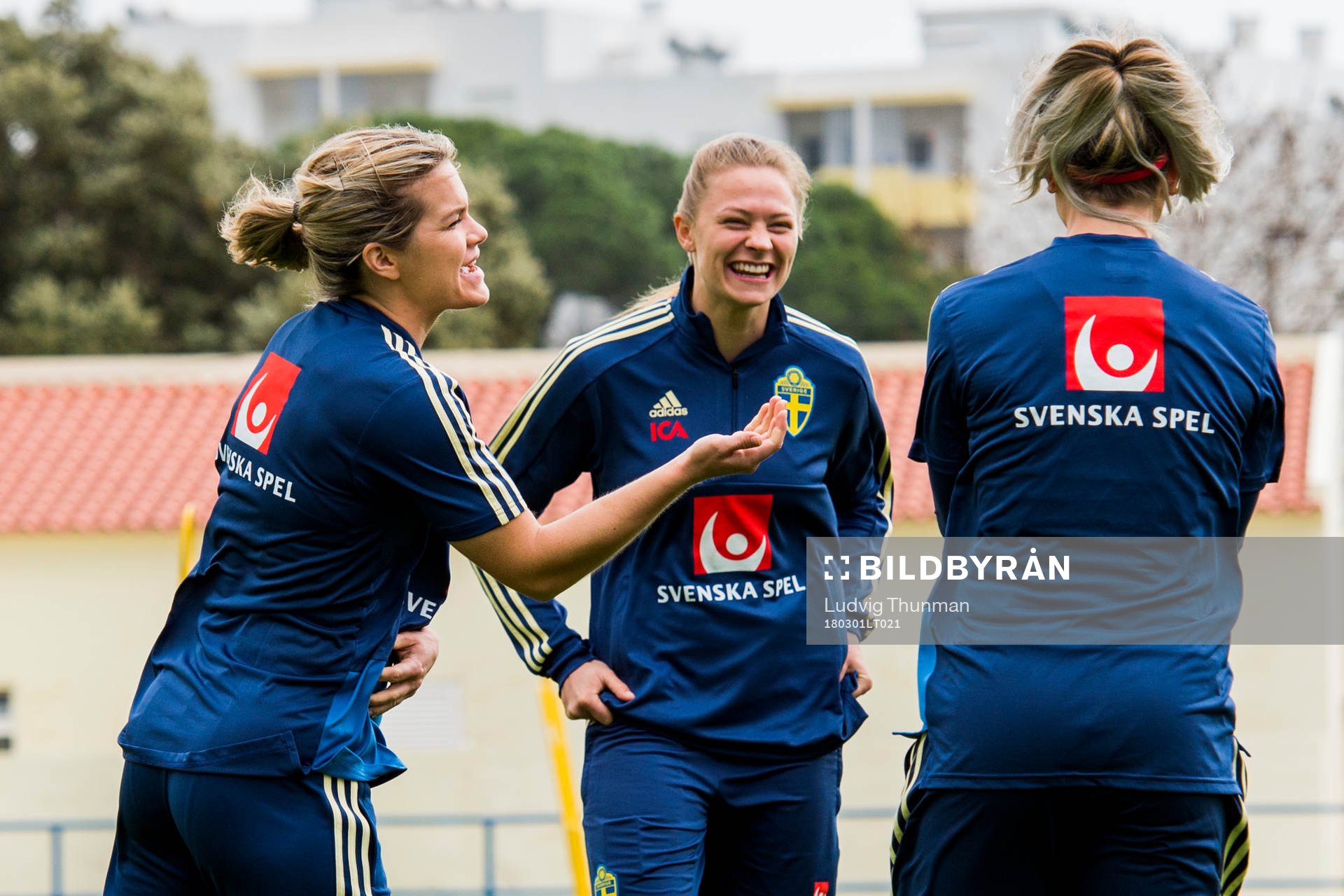 Hanna Folkesson och Fridolina Rolfö