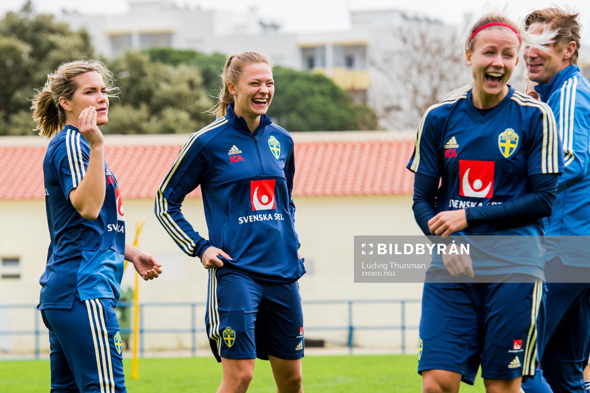 Hanna Folkesson, Fridolina Rolfö och Hanna Glas
