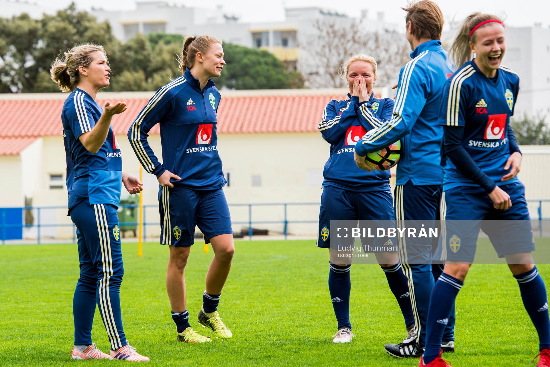 Magdalena Eriksson, Fridolina Rolfö, Mimmi Larsson och