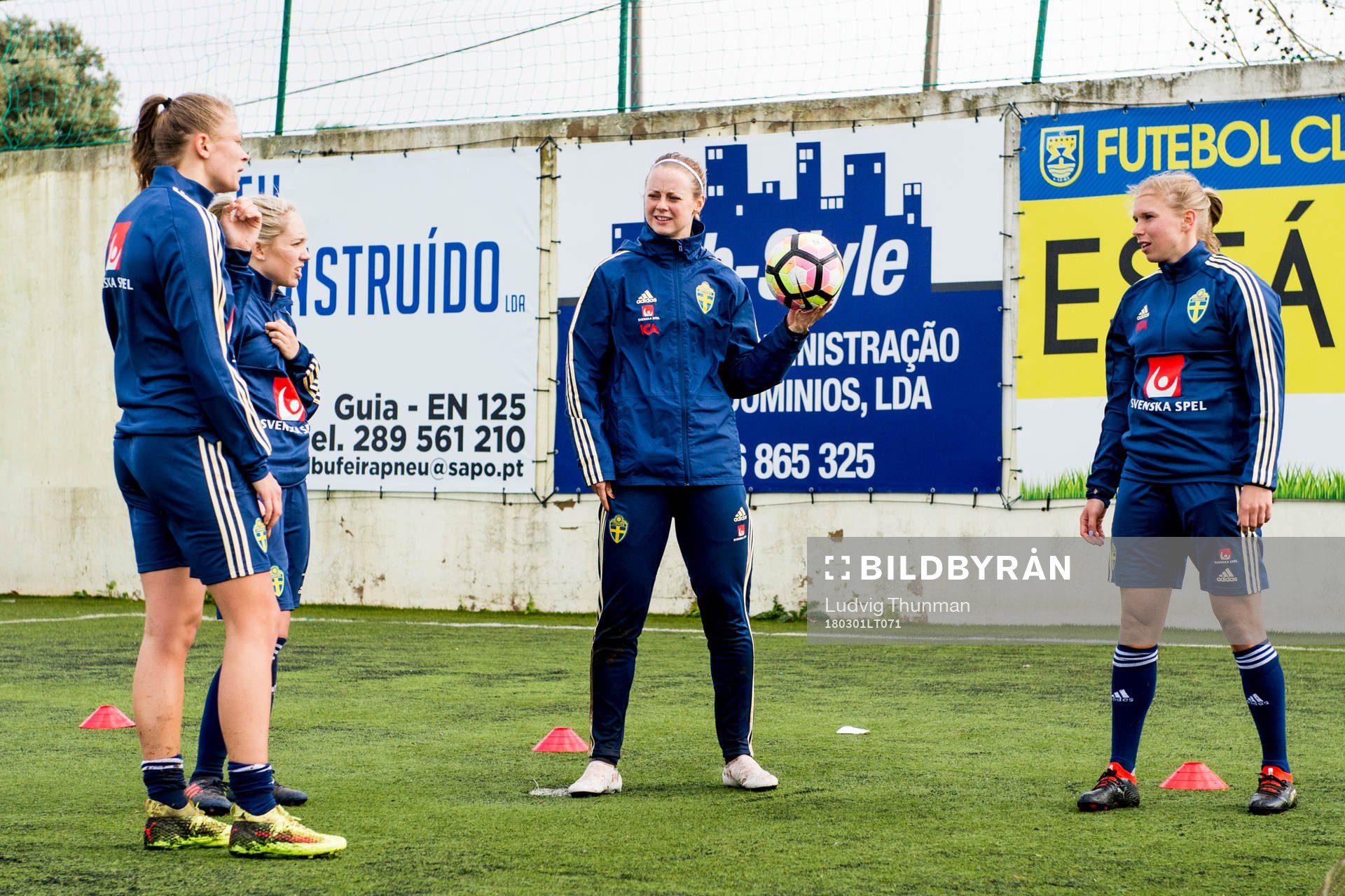 Fridolina Rolfö , Elin Rubensson, Amanda Ilestedt och