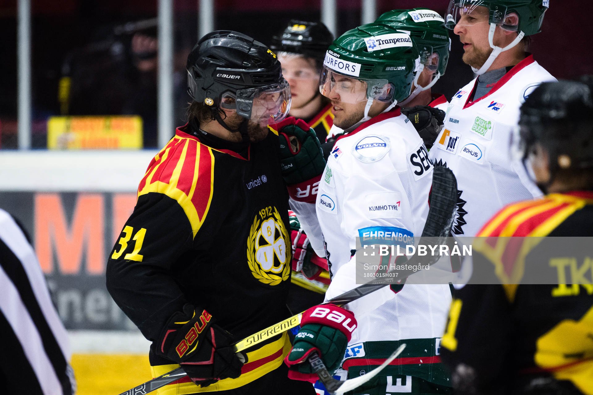 Brynäs Jonathan Granström och Frölundas Mattias