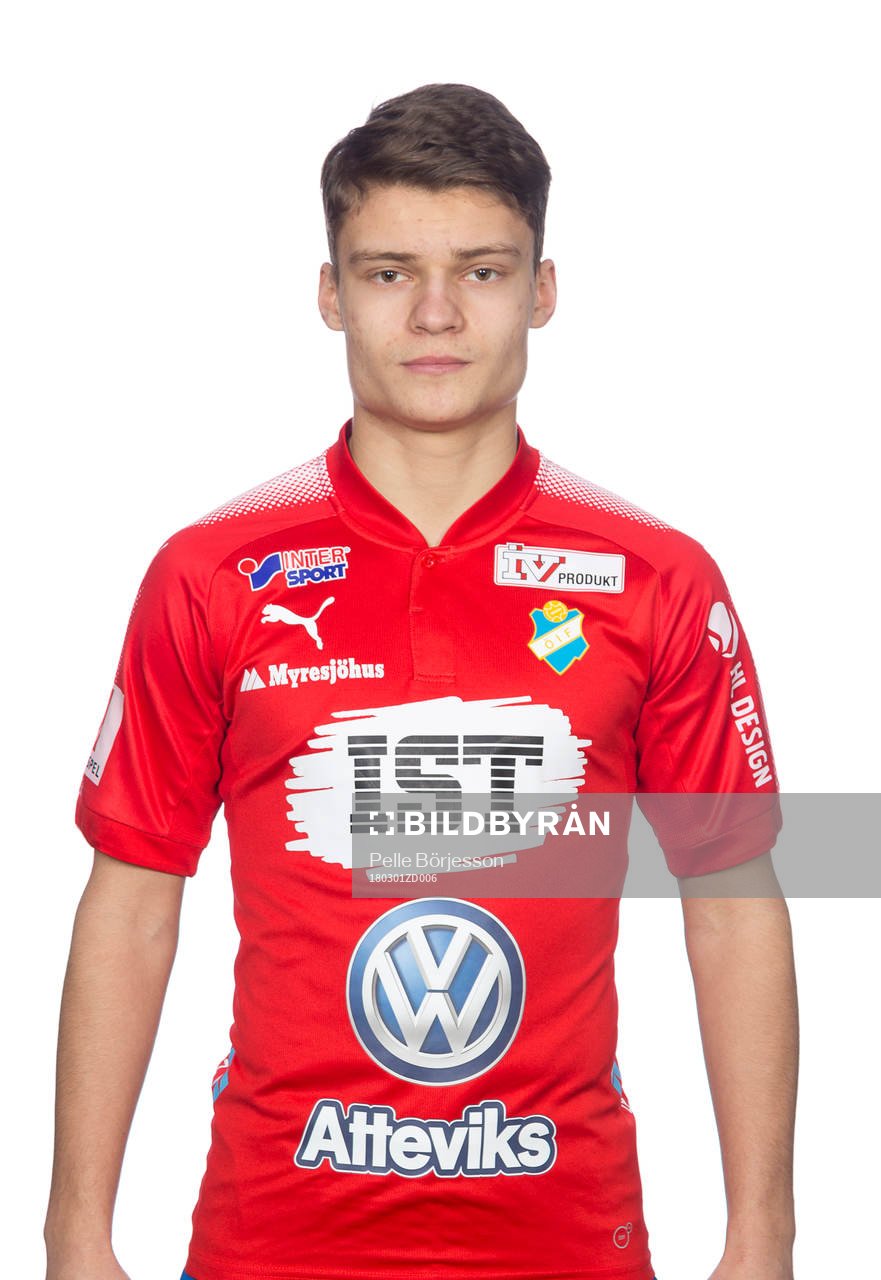 Östers Emir Avdic poserar för ett porträtt den 1 mars 2018 i Växjö.