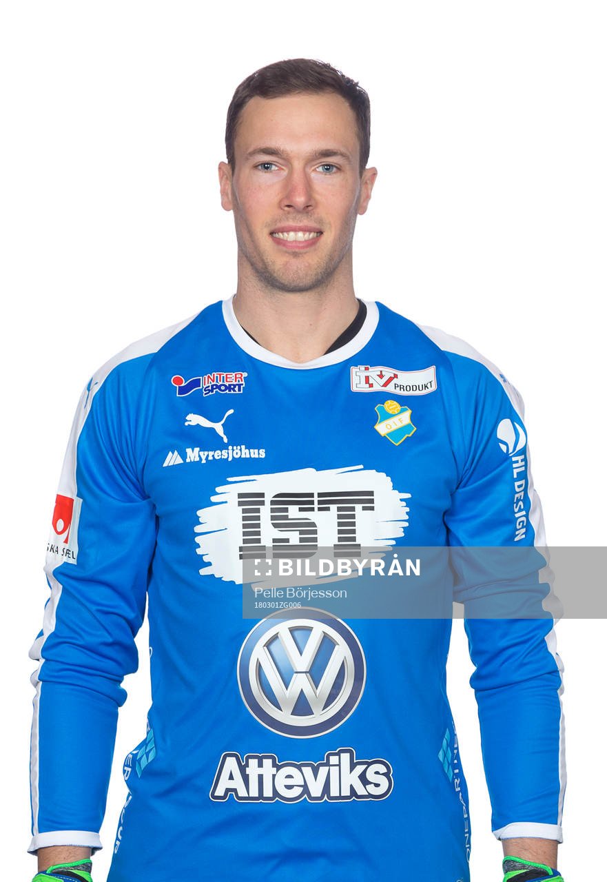 Östers målvakt Robin Malmkvist