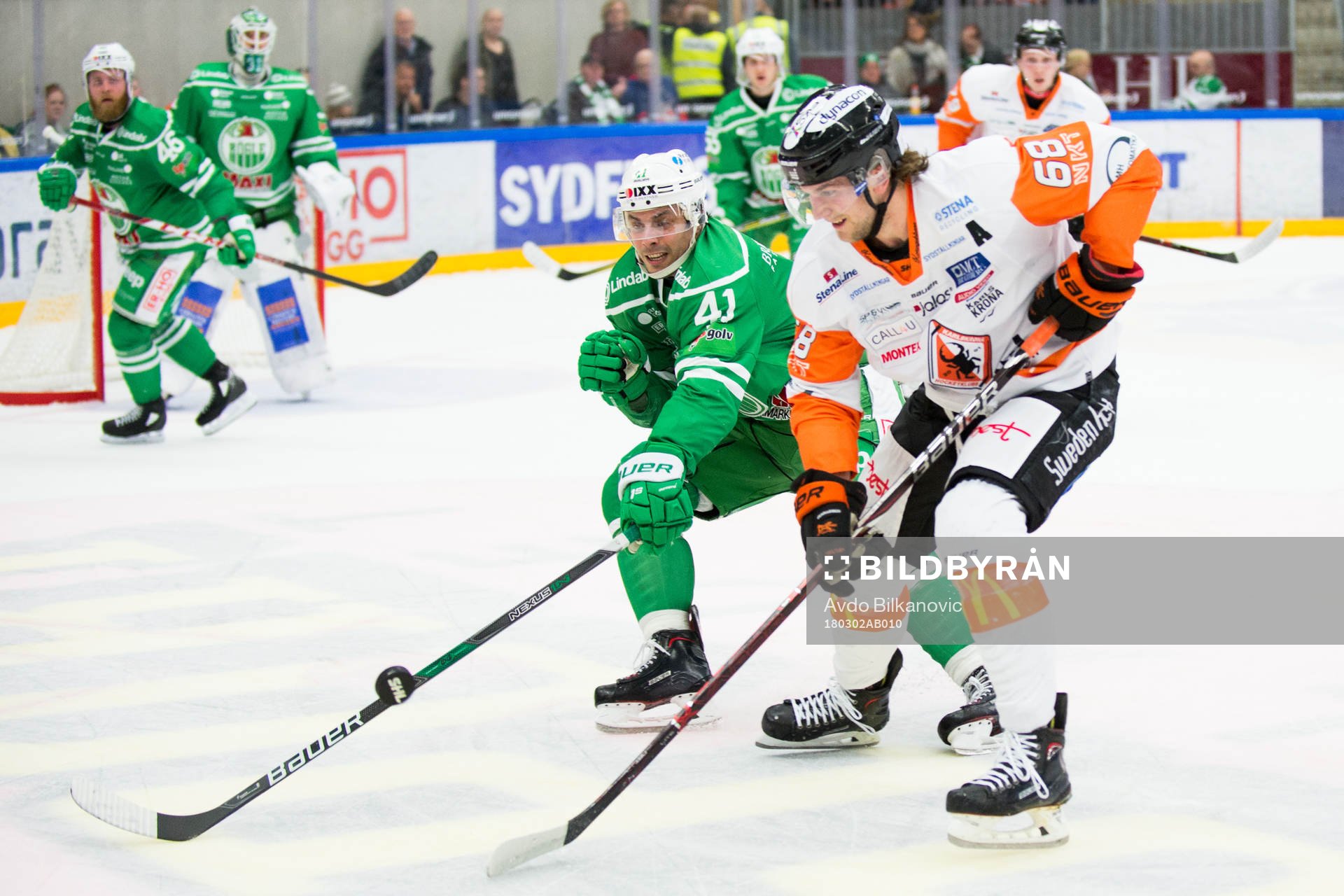 Rögles Daniel Widing och Karlskronas Daniel Gunnarsson