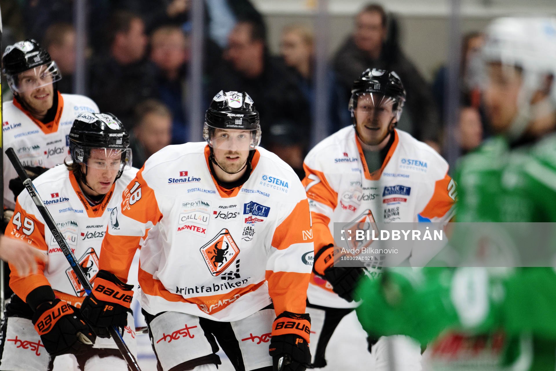 Karlskronas Emil Larsson jublar