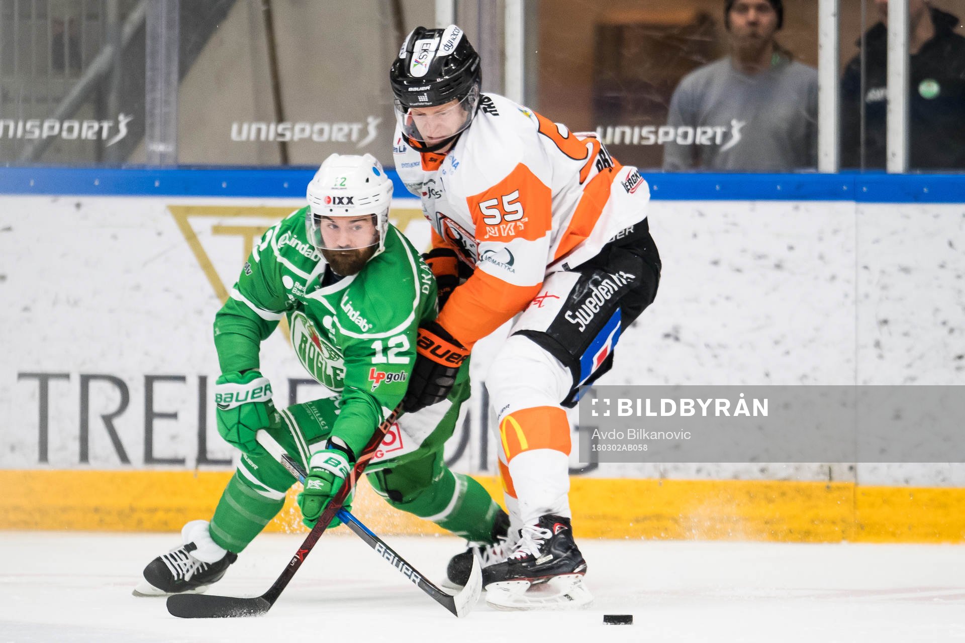 Rögles Jack Connolly och Karlskronas David Printz