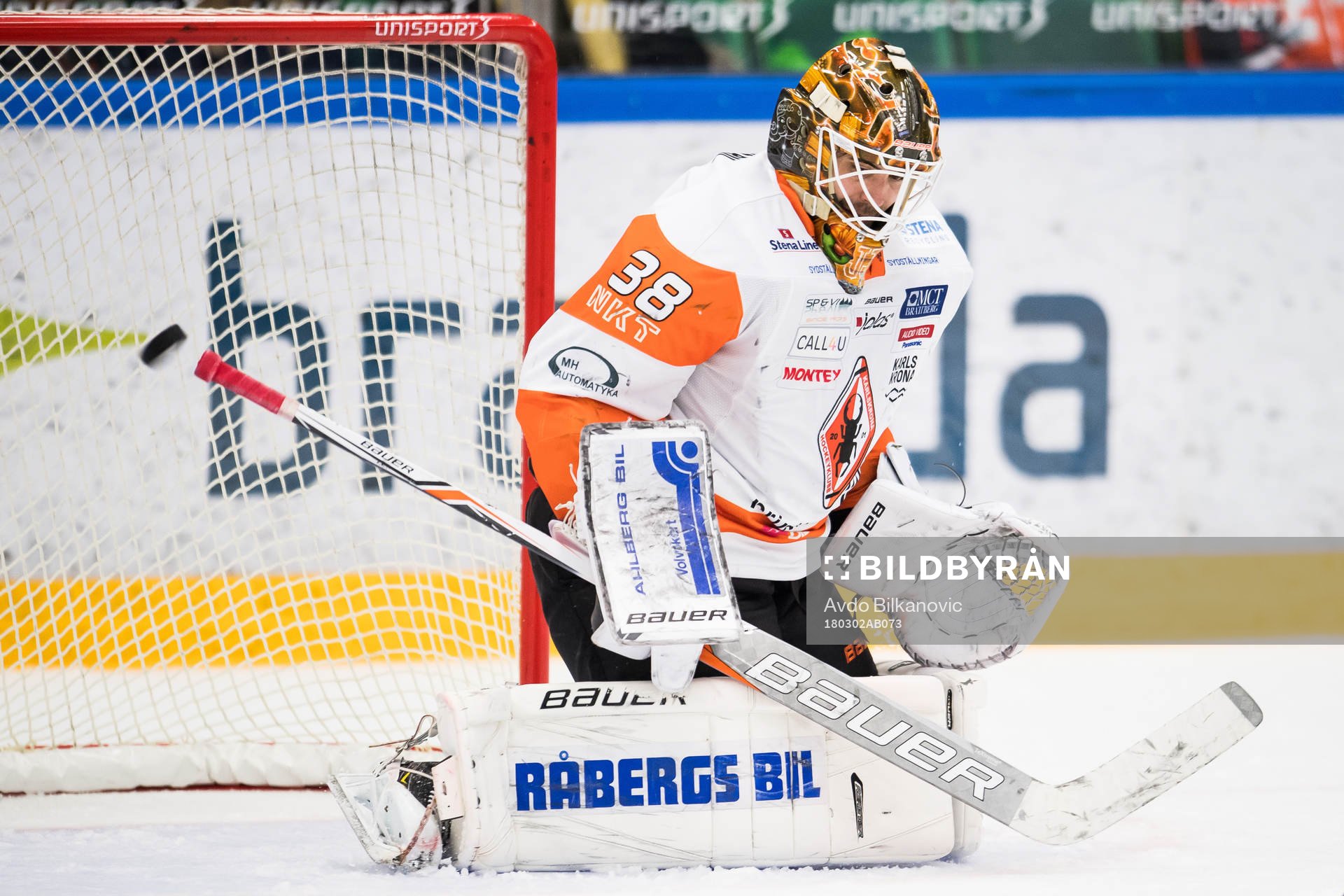 Karlskronas målvakt Johannes Jönsson