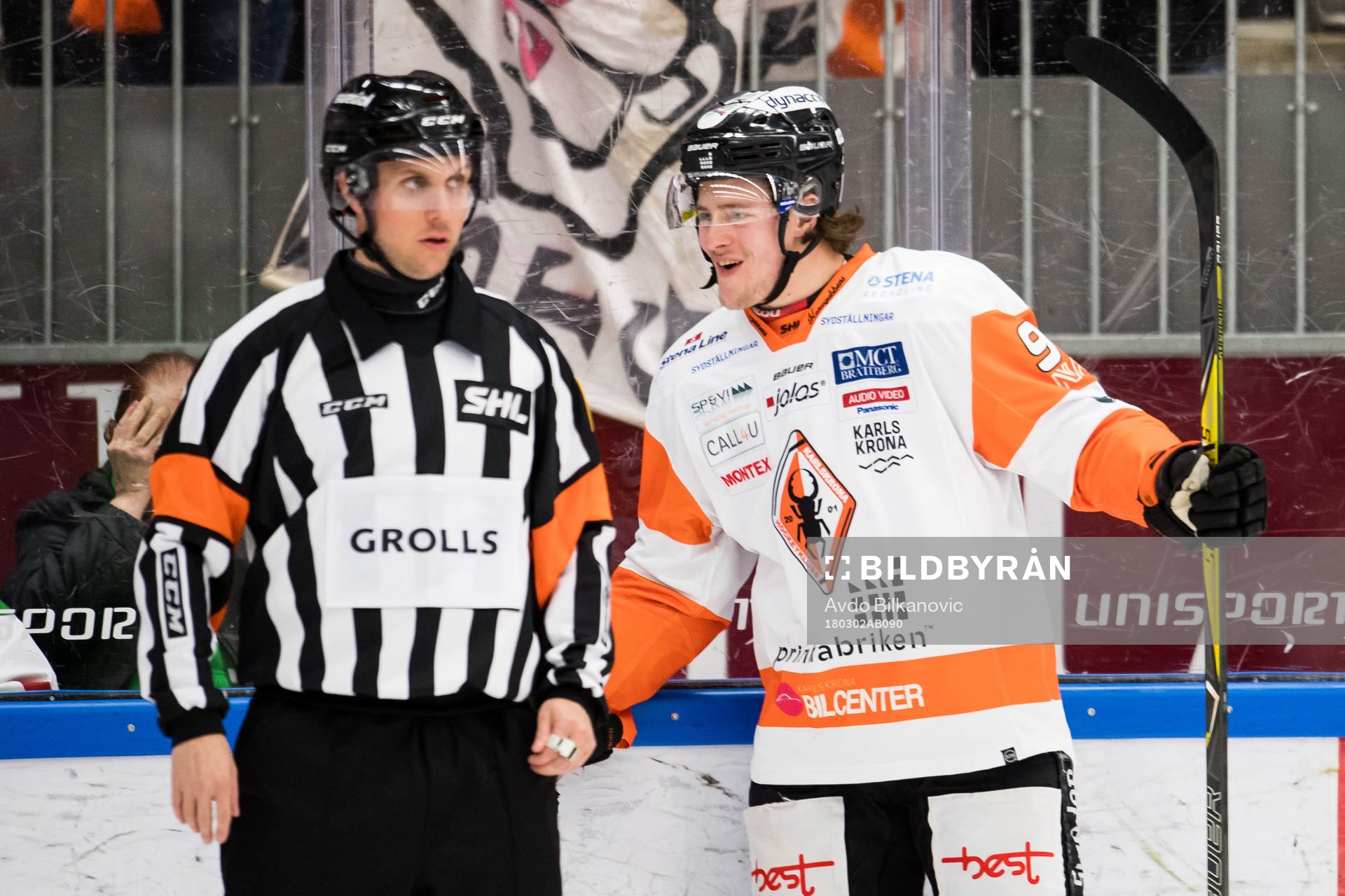 Karlskronas Carl Persson jublar