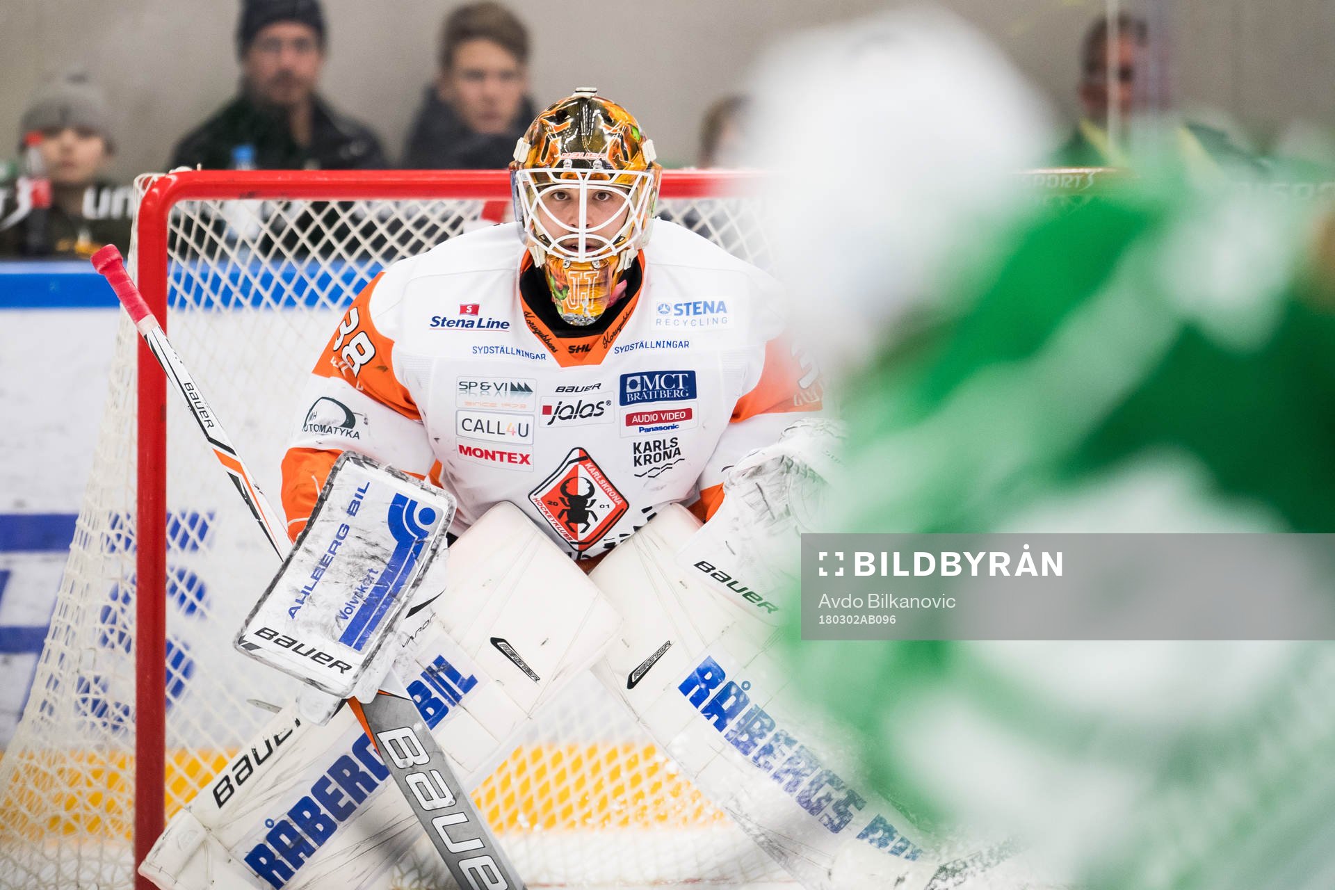 Karlskronas målvakt Johannes Jönsson