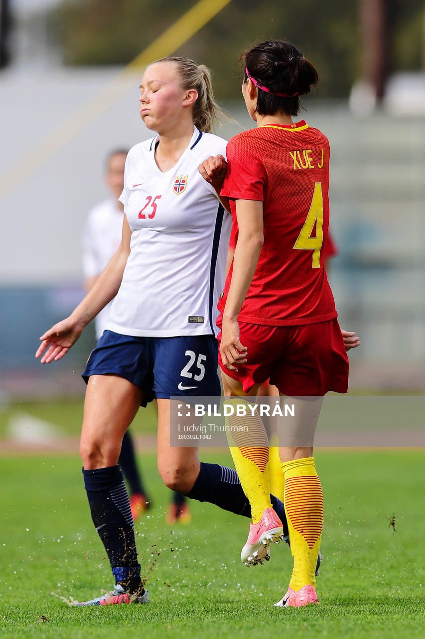 Norges Synne Sofie Kinden Jensen deppar