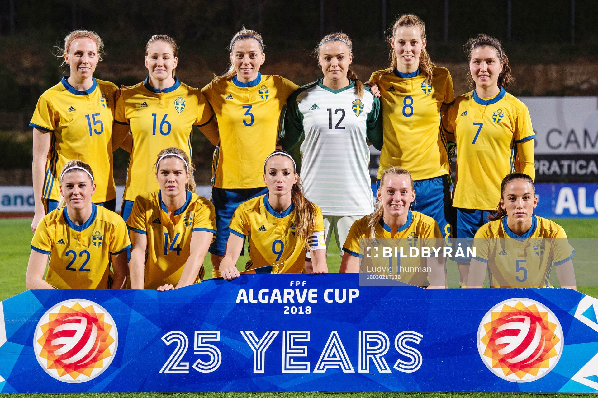 Sandra Adolfsson, Mia Carlsson, Linda Sembrant, målvakt