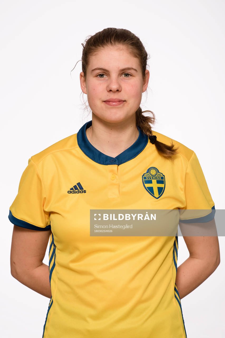 Agnes Nilsson i F16-landslaget