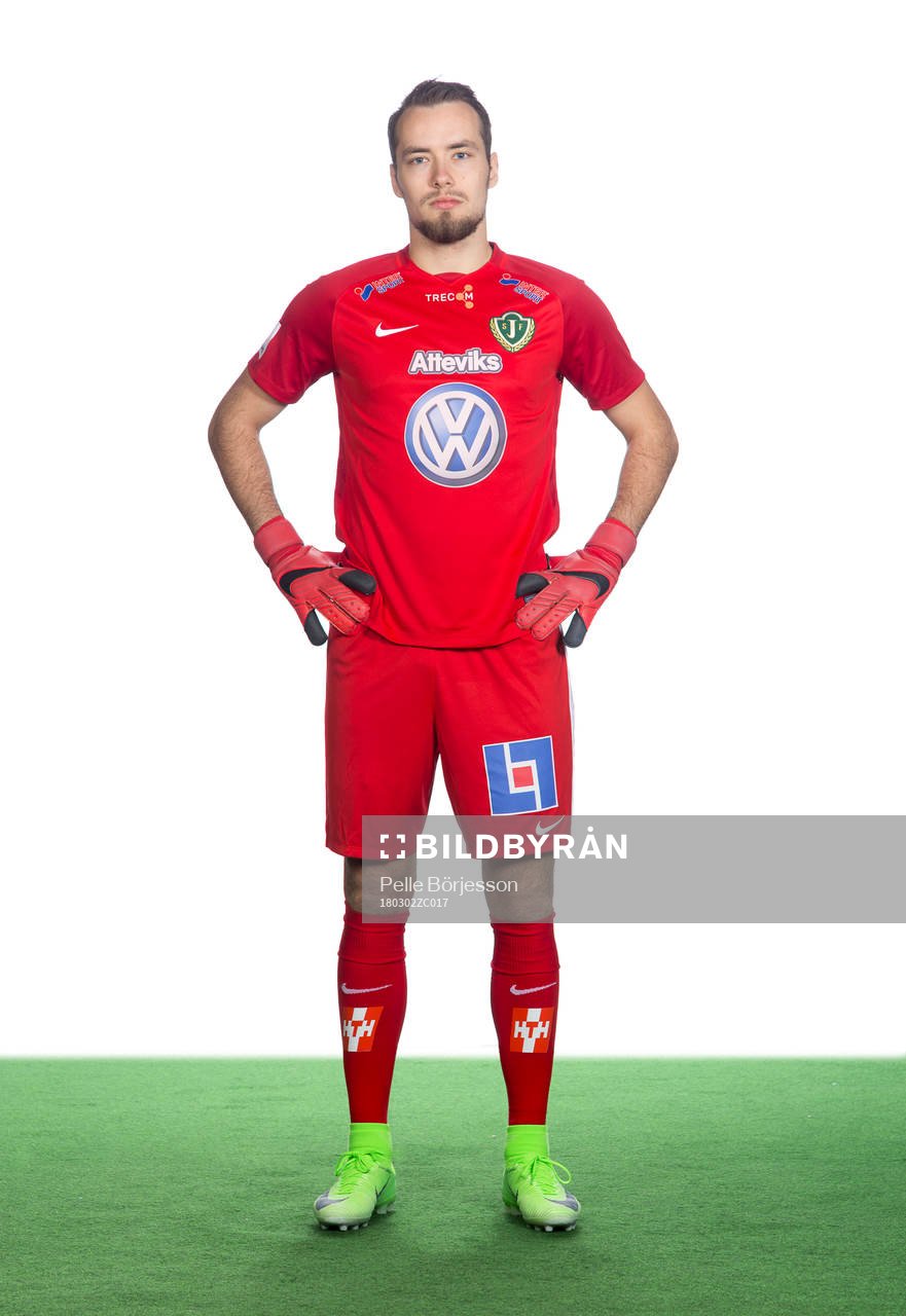 Jönköpings målvakt Carljohan Eriksson