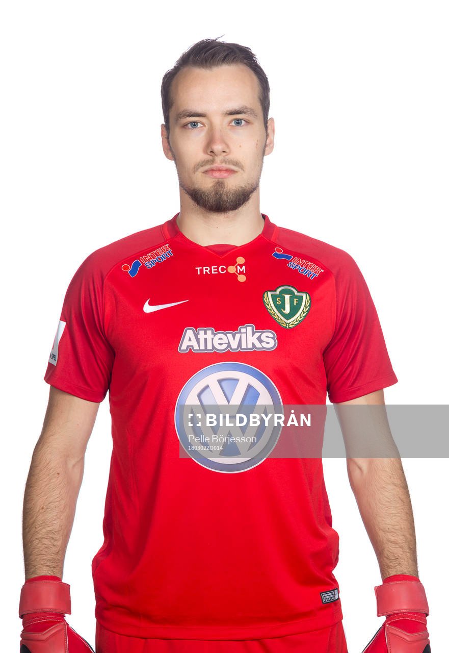 Jönköpings målvakt Carljohan Eriksson