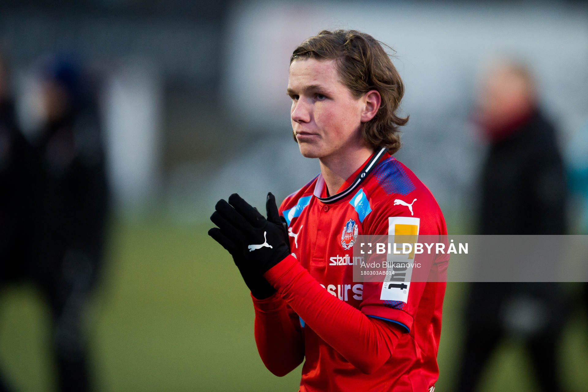Helsingborgs Max Svensson tackar publiken