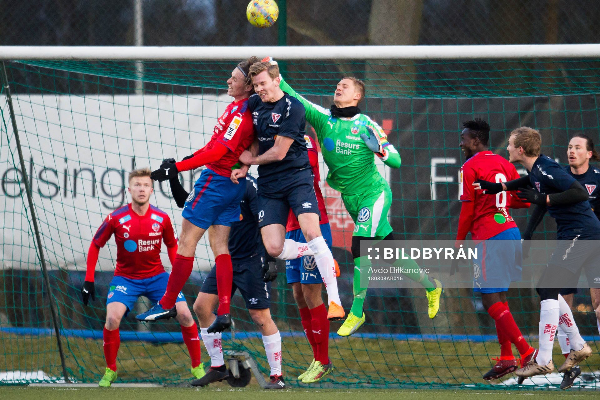 Helsingborgs målvakt Pär Hansson
