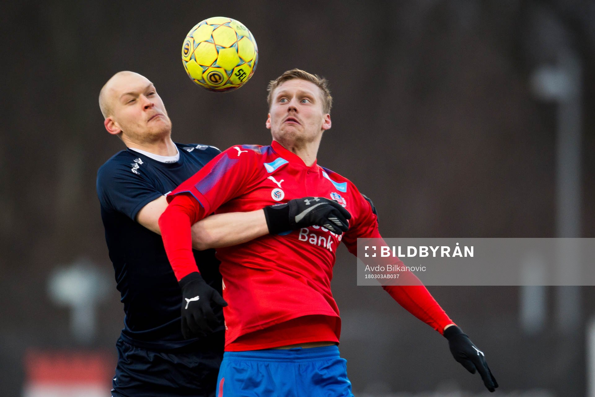 Helsingborgs Anda Runar Bjärnason mot Tvååkers Viktor