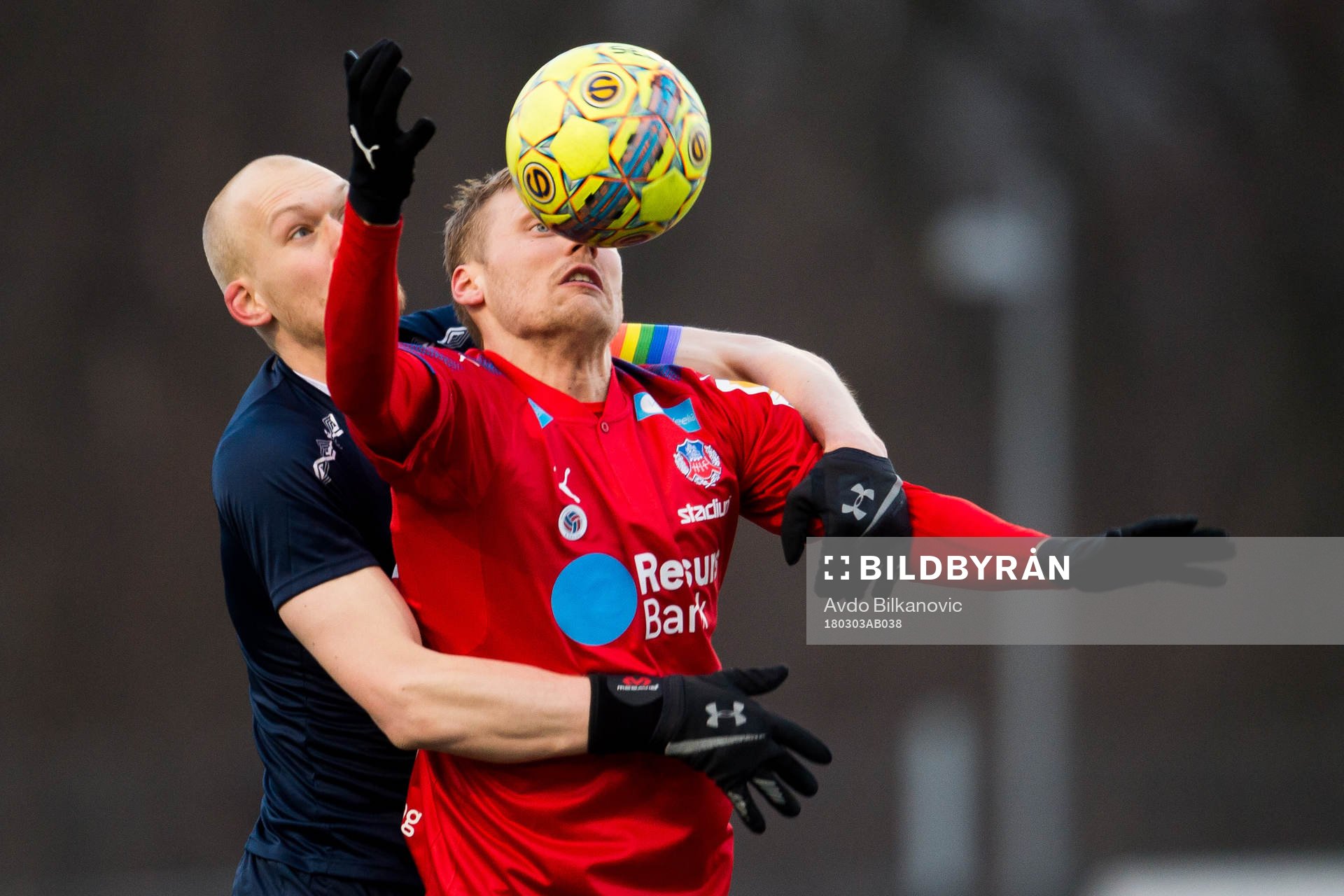 Helsingborgs Anda Runar Bjärnason mot Tvååkers Viktor