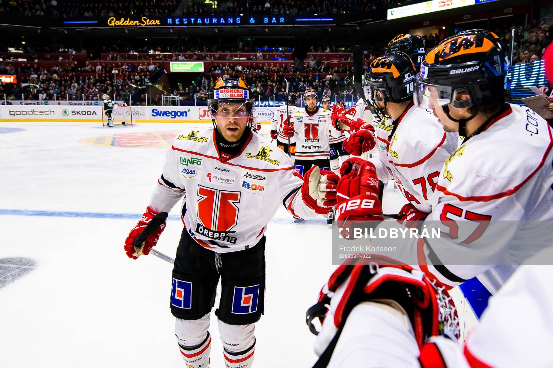 Örebros Joakim Andersson jublar
