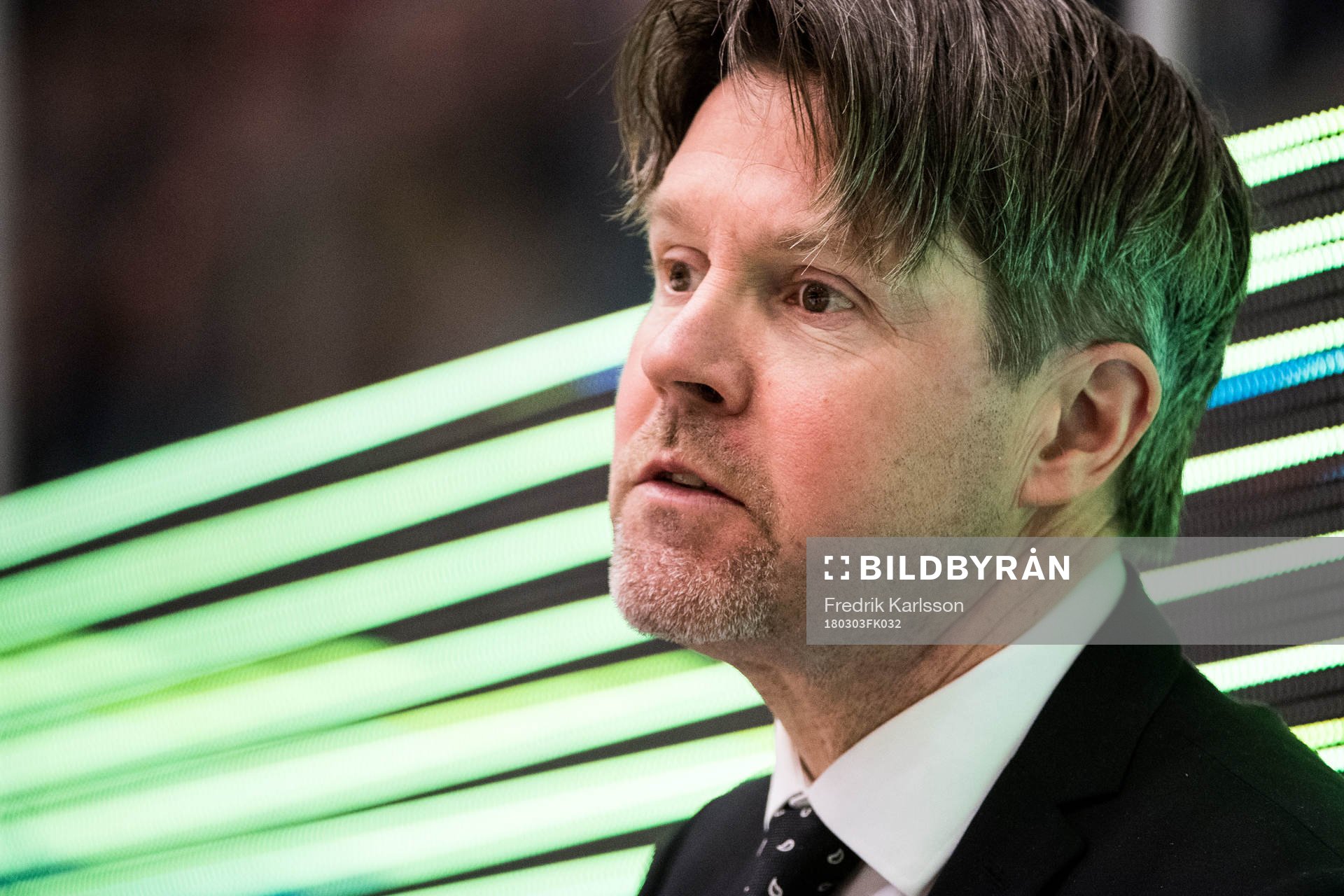 Färjestads assisterande tränare Anders Karlsson