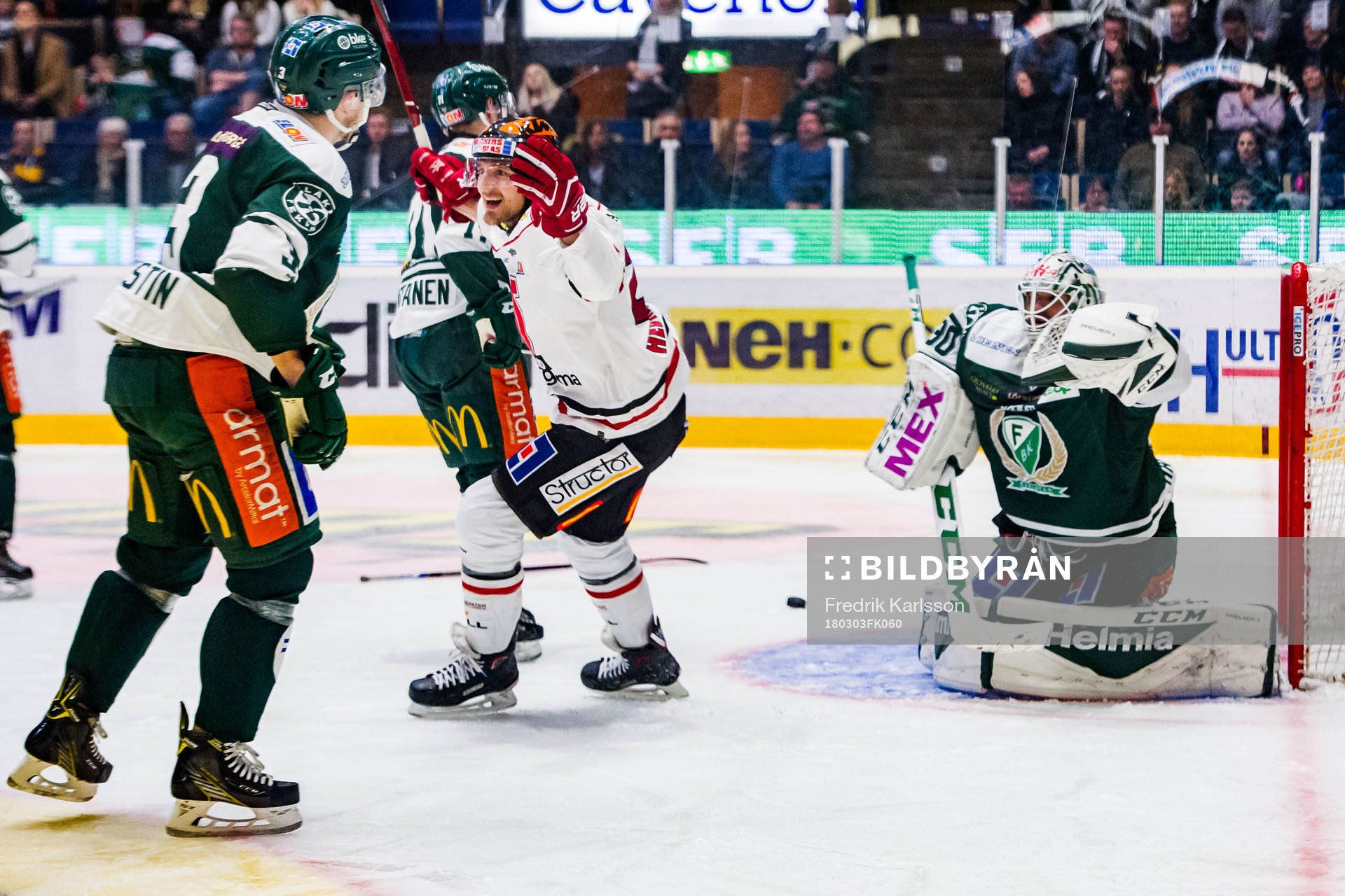 Örebros Anton Hedman jublar