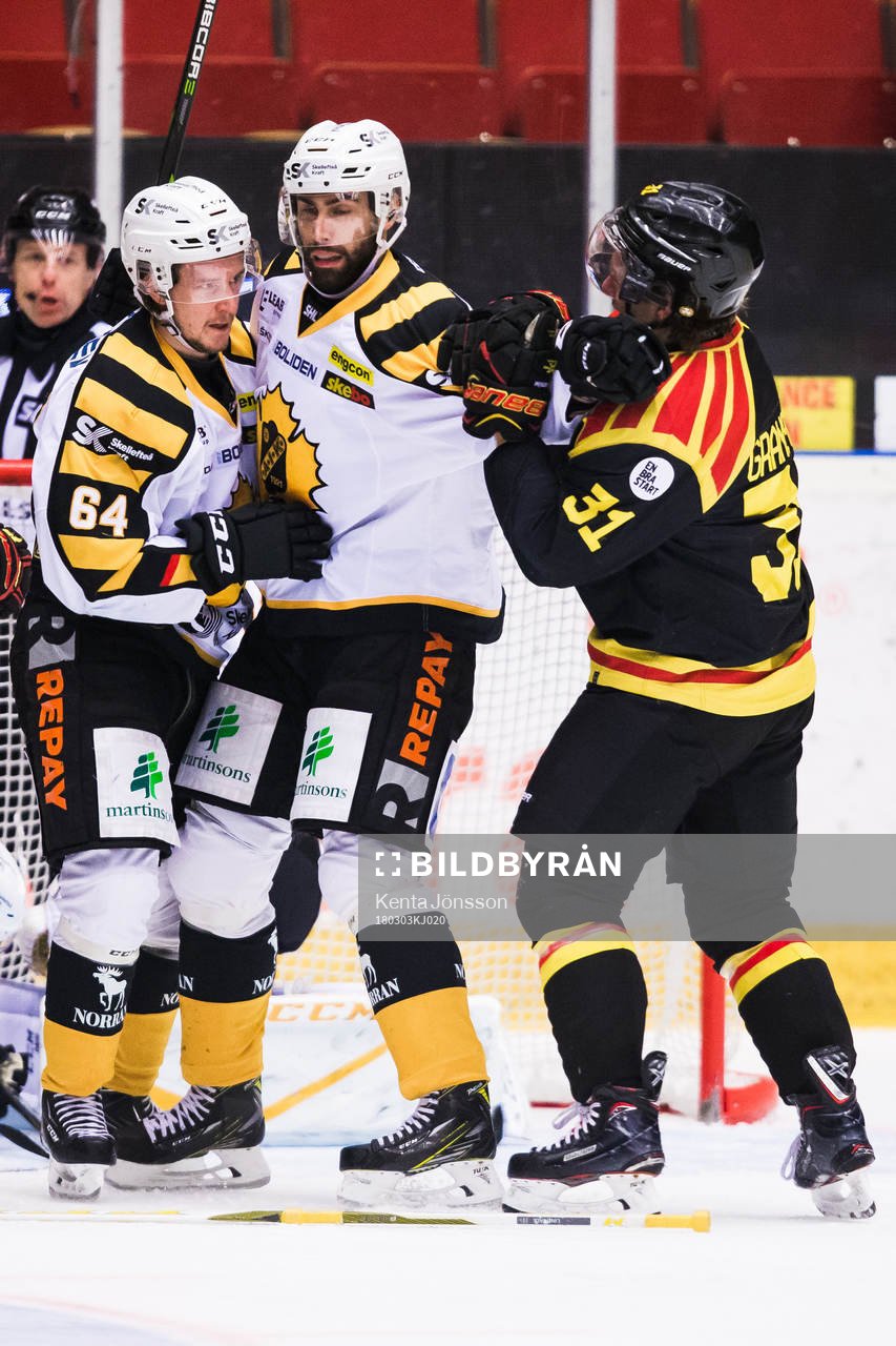 Skellefteås Jonathan Pudas och Brynäs Jonathan Granström