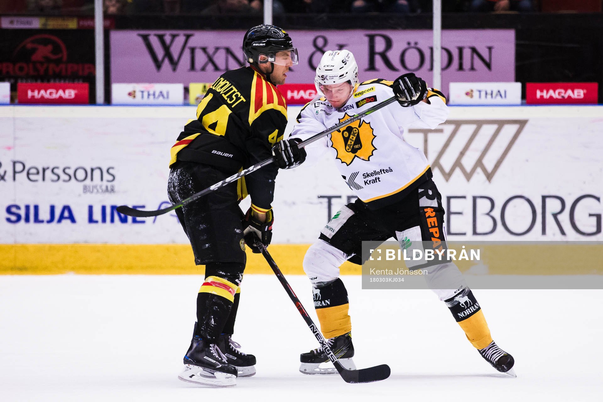 Brynäs Jacob Blomqvist oc Skellefteås Simon Krekula