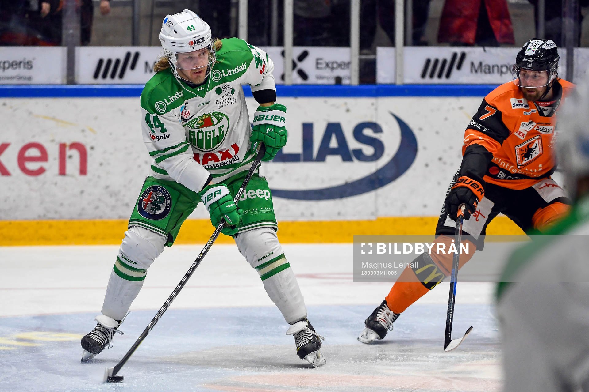 Rögles Olle Liss och Karlskronas Mattias Karlsson