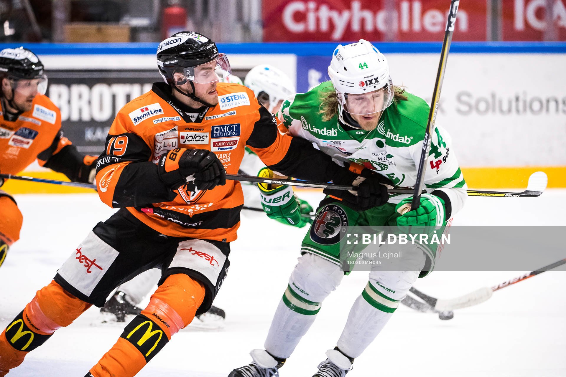 Karlskronas Kristoffer Söder och Rögles Olle Liss