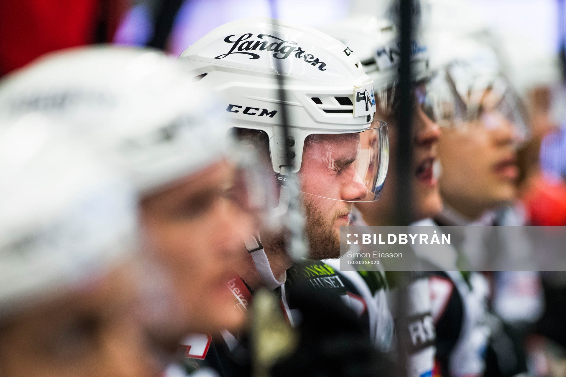 Malmö Redhawks Kim Rosdahl deppar