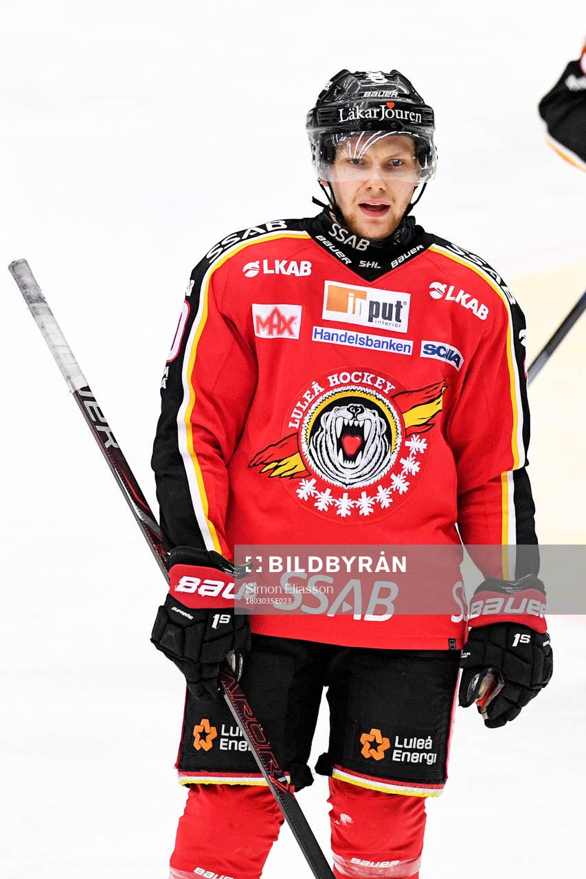 Luleås Einar Emanuelsson deppar