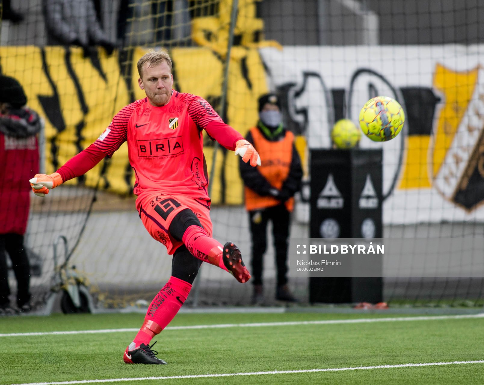Häckens målvakt Peter Abrahamsson