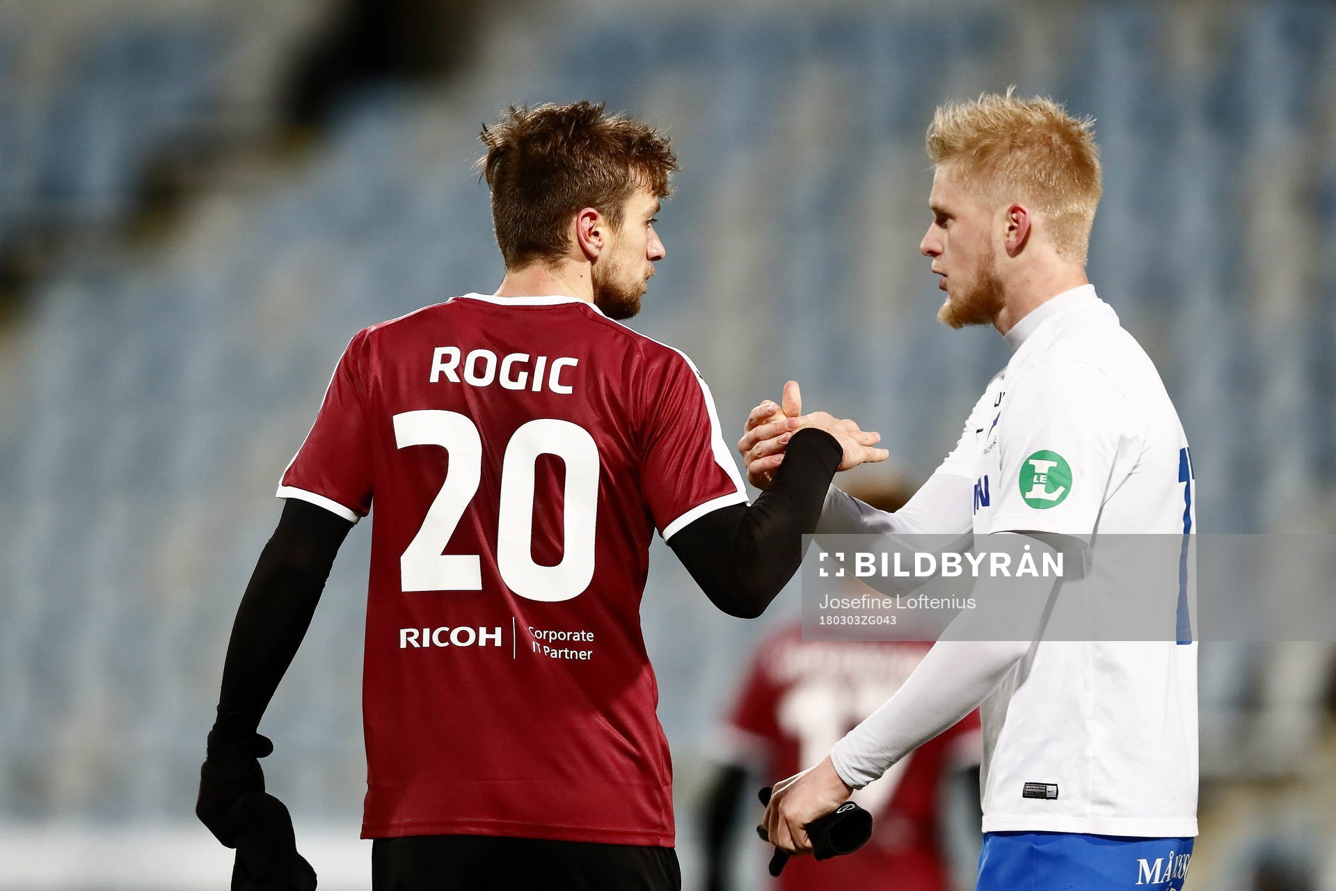 Målskyttarna Örebros Filip Rogic (2-2) och Norrköpings
