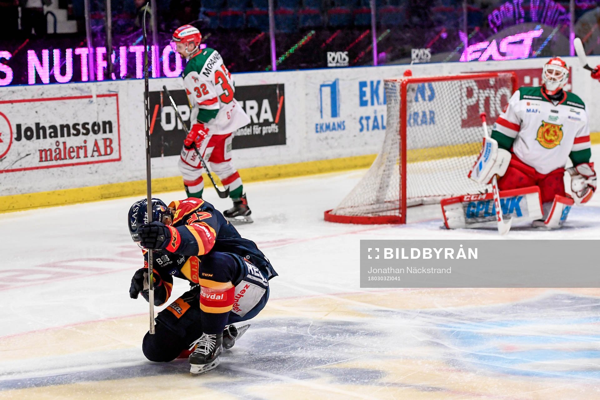 Djurgårdens Jesper Pettersson jublar