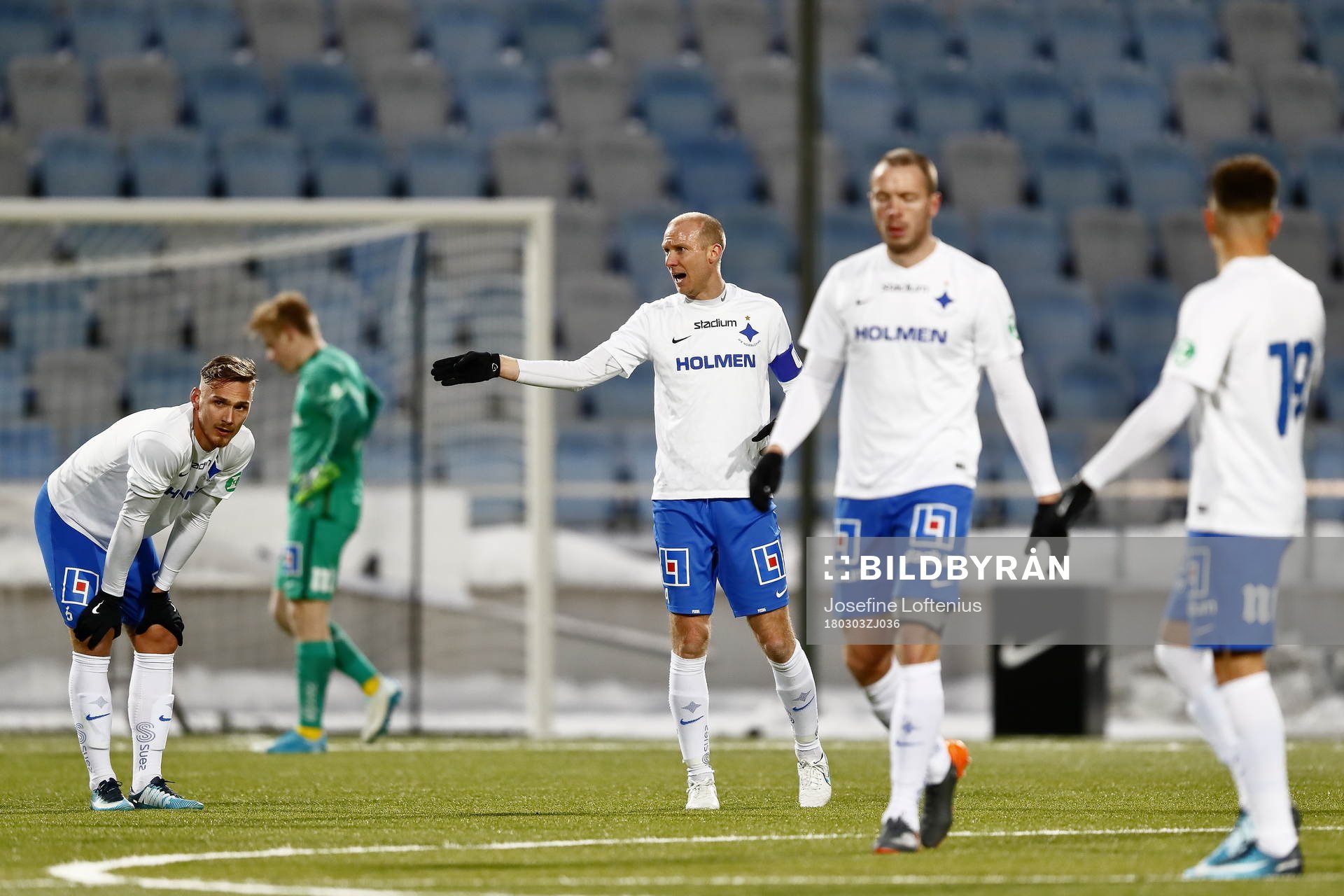 Norrköpings Andreas Johansson och Linus Wahlqvist deppar