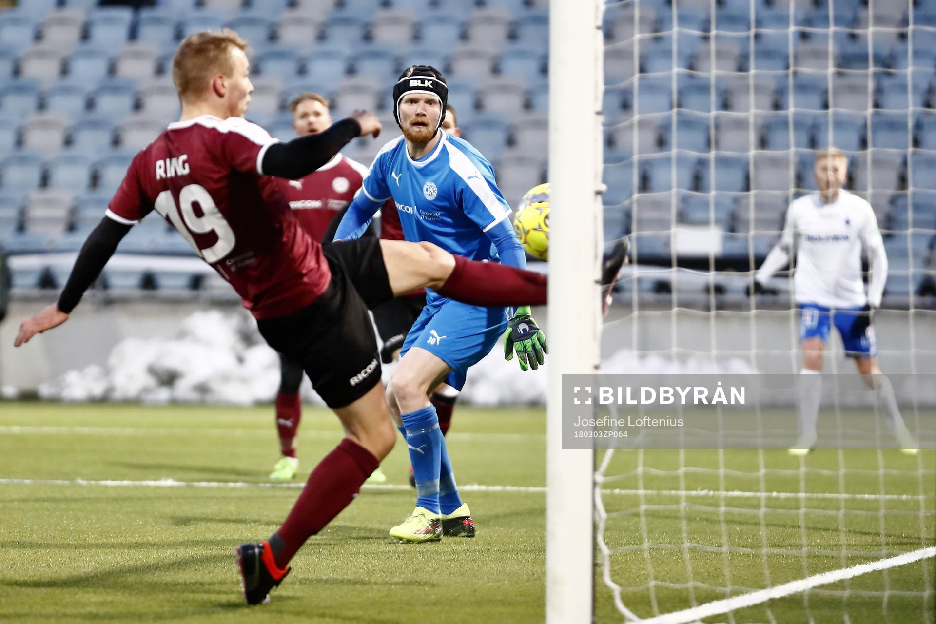Norrköpings Karl Holmberg gör mål 2-1 på Örebros