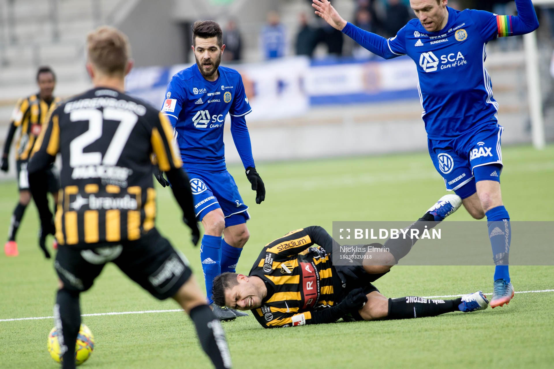 Sundsvalls Juan Jose Ciercoles och David Myrestam