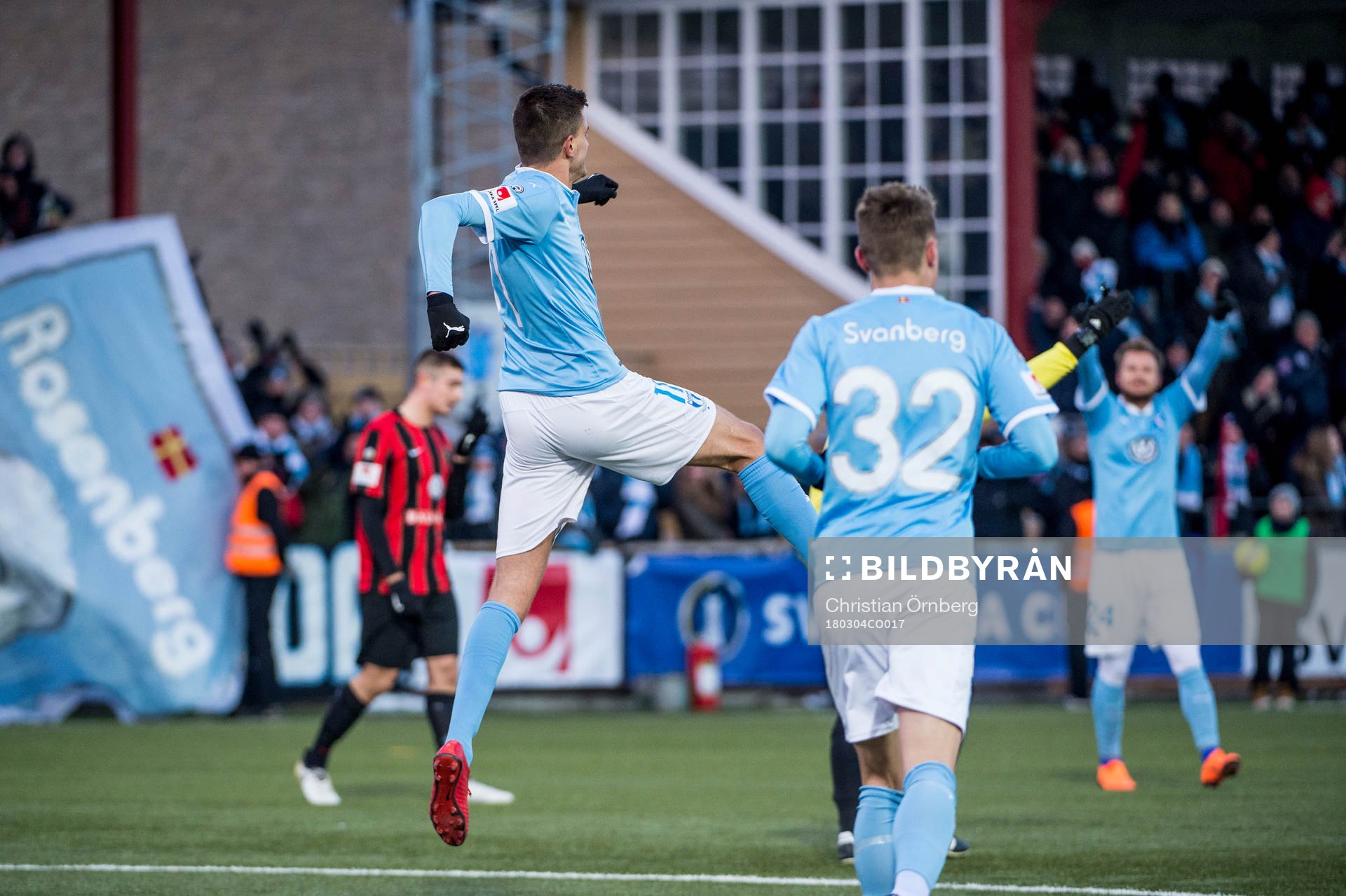 Malmö FFs Alexander Jeremejeff jublar