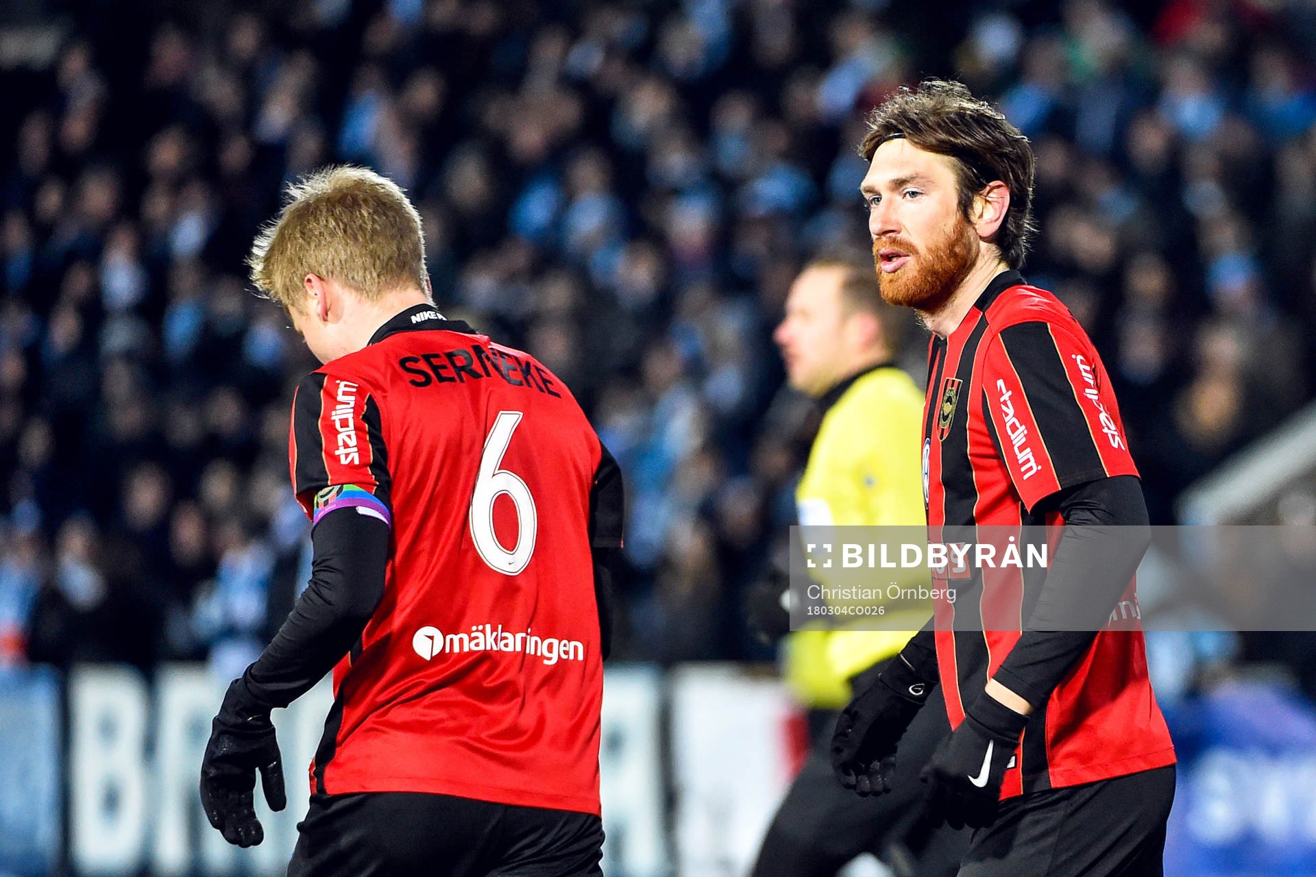 Brommapojkarnas Gustav Sandberg Magnusson och Markus