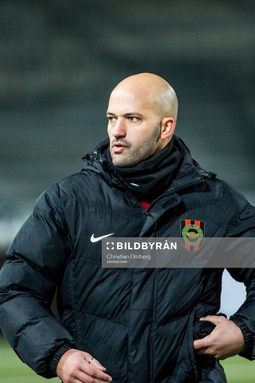 Brommapojkarnas tränare Luis Pimenta