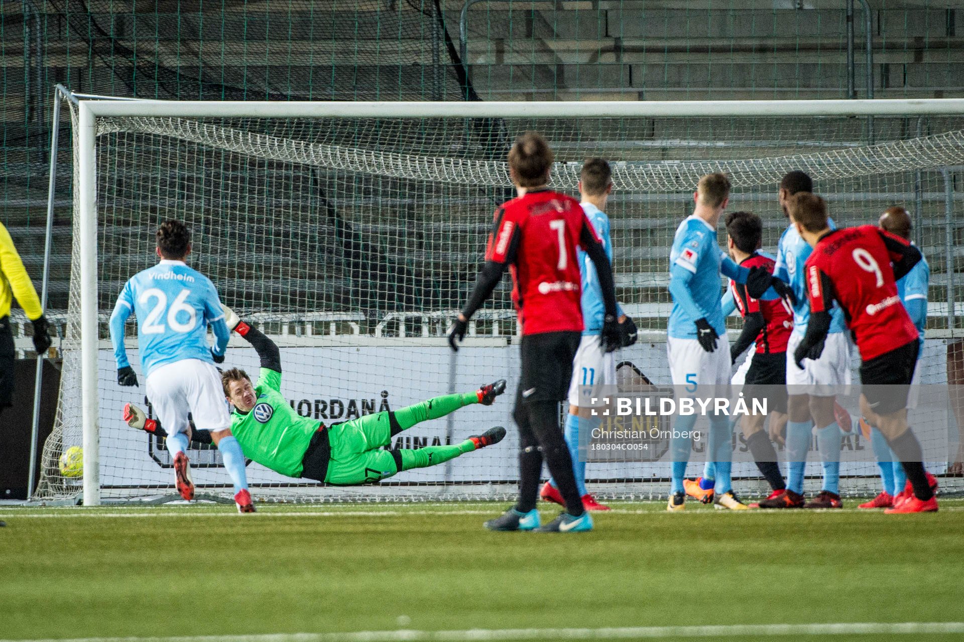 Brommapojkarnas Bajram Ajeti gör 2-1 på Malmö FFs
