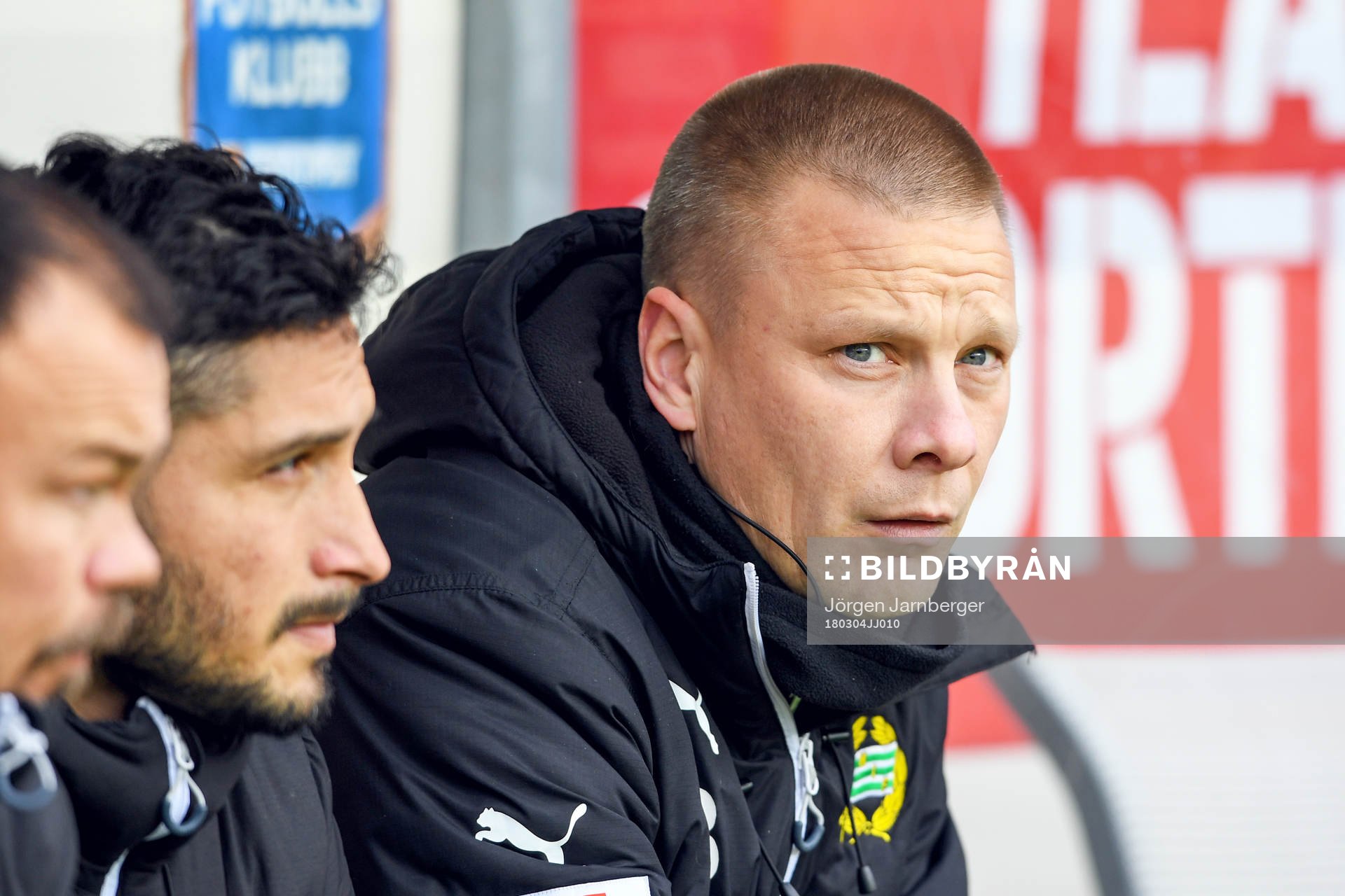 Hammarbys tränare Stefan Billborn