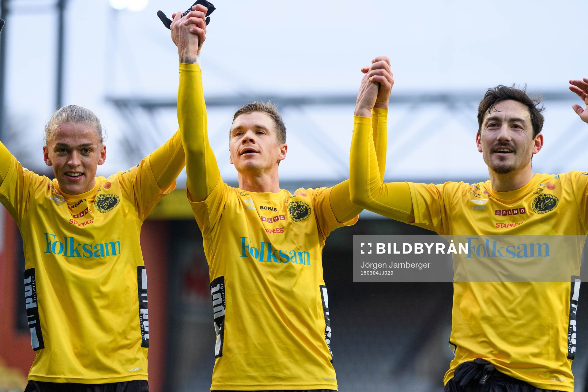 Elfsborgs Jesper Karlsson, Samuel Holmén och Stefan