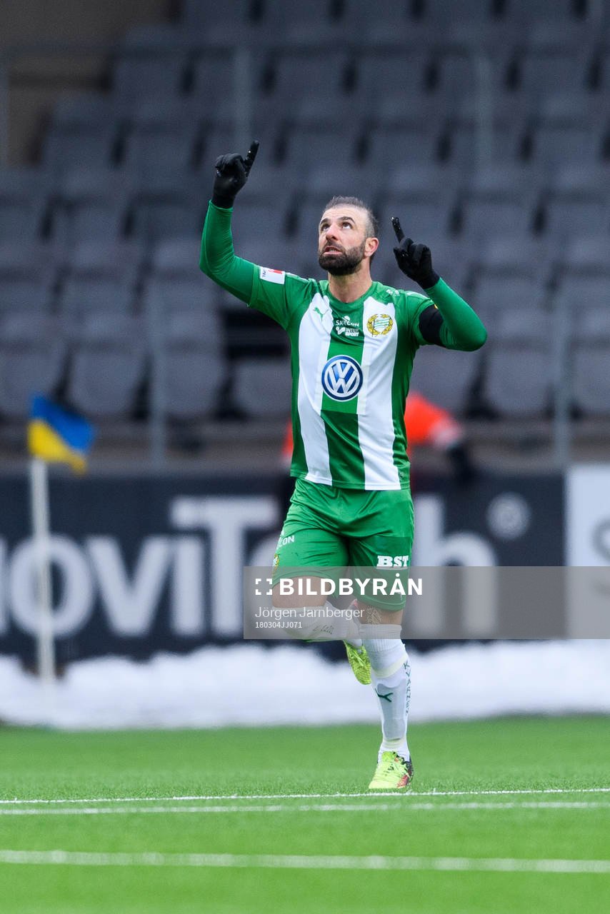 Hammarbys Kennedy Bakircioglu jublar